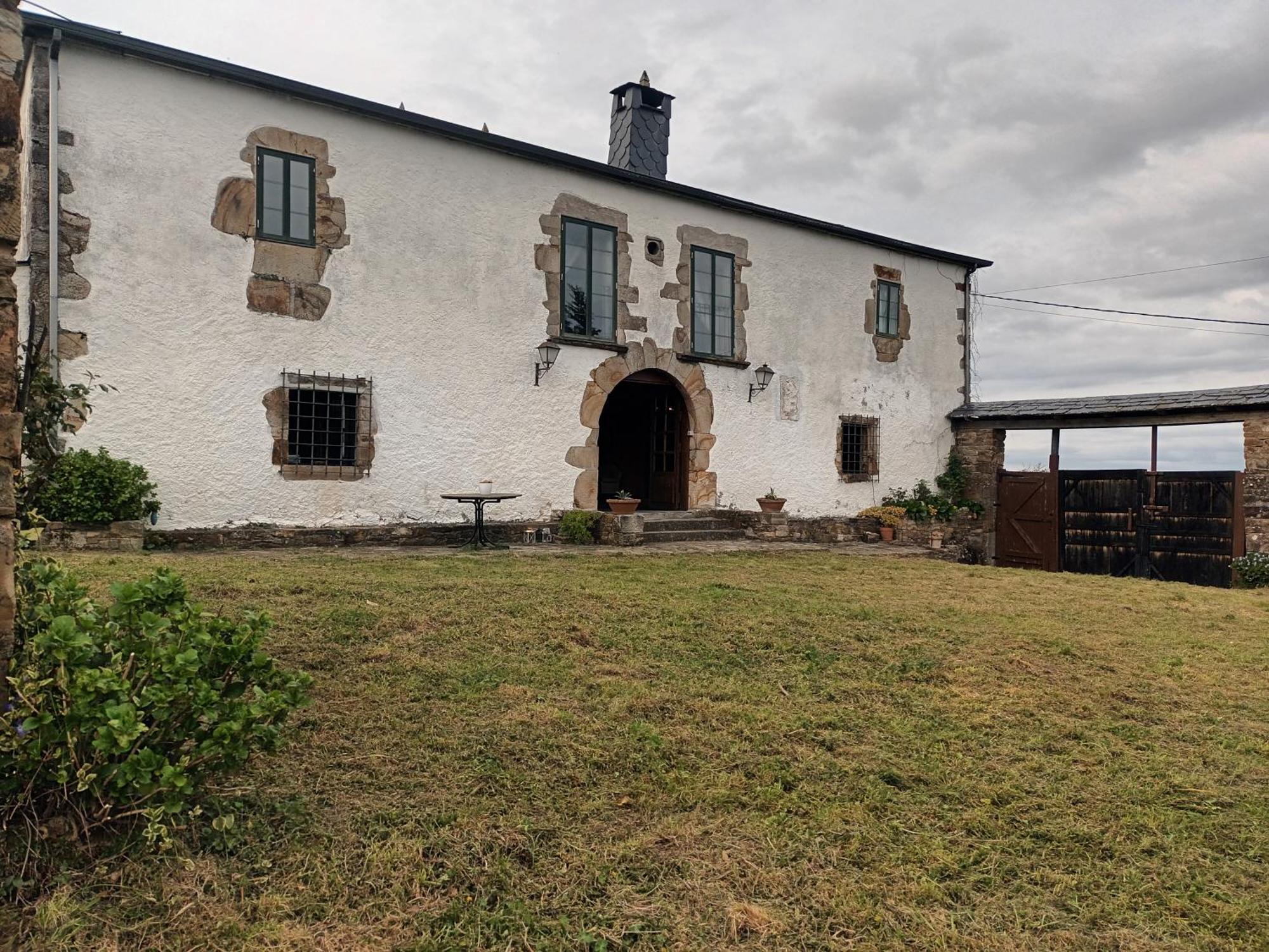 Palacio De Cantiz "Reserva De Ancares" Becerreá Eksteriør bilde